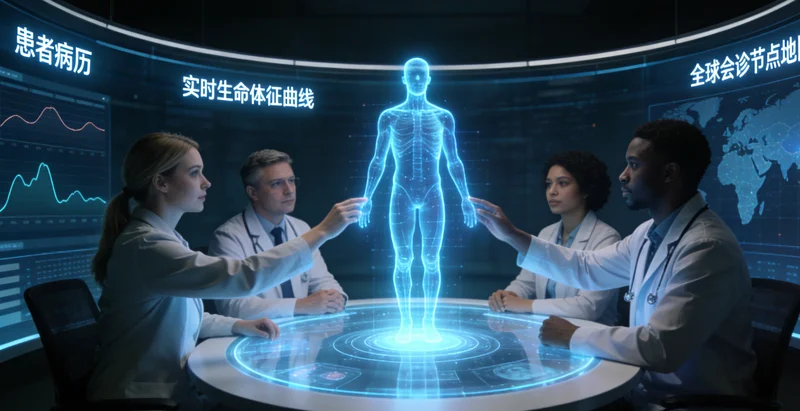 德州大型学术医疗中心外景