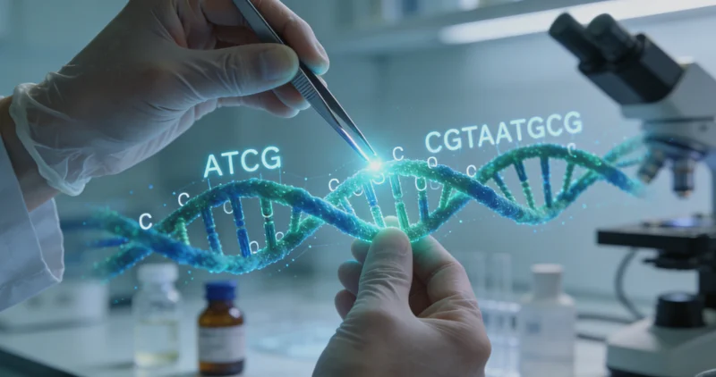 专业实验室进行DNA测序分析工