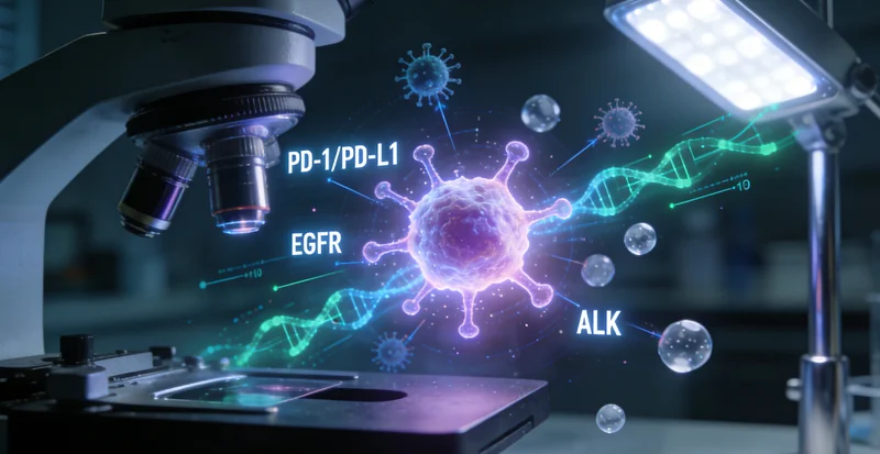 专业实验室人员进行基因测序与数