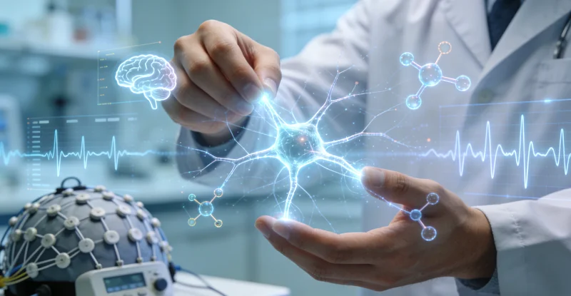 恩施儿童在进行听力与心电图联合