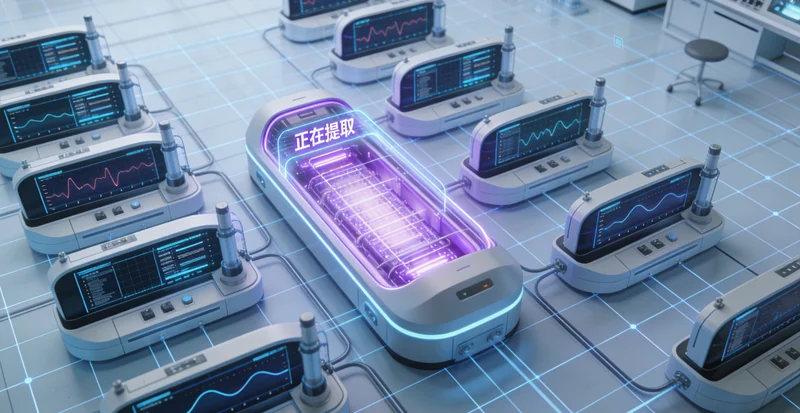 临沧市民在医院进行基因检测血液