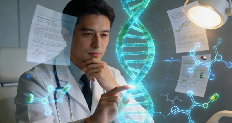 铜川医生为家庭进行遗传咨询场景