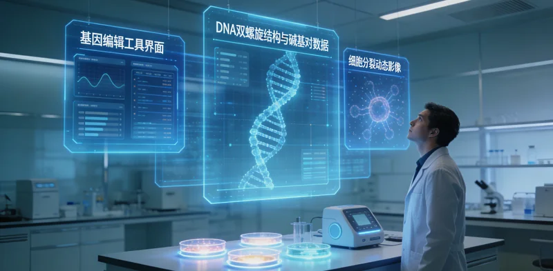 海南州家庭共同查看基因检测报告