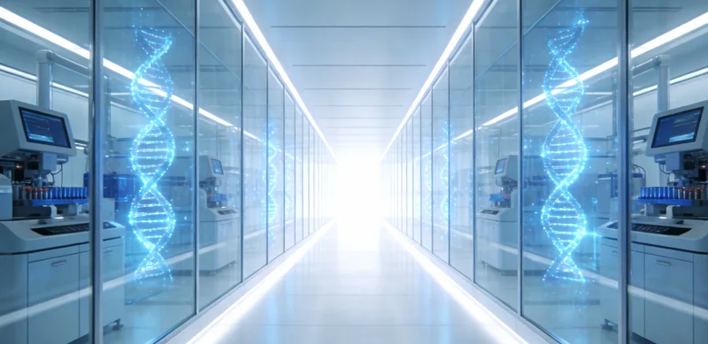 医生正在与患者家属沟通检测报告