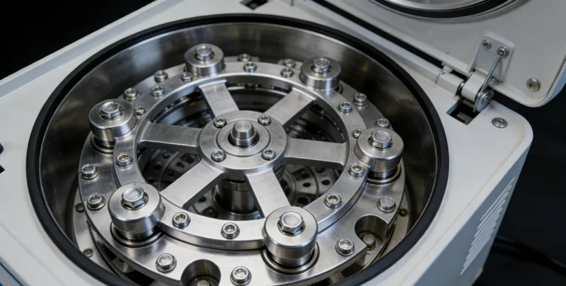 实验室技术人员正在进行PCR加