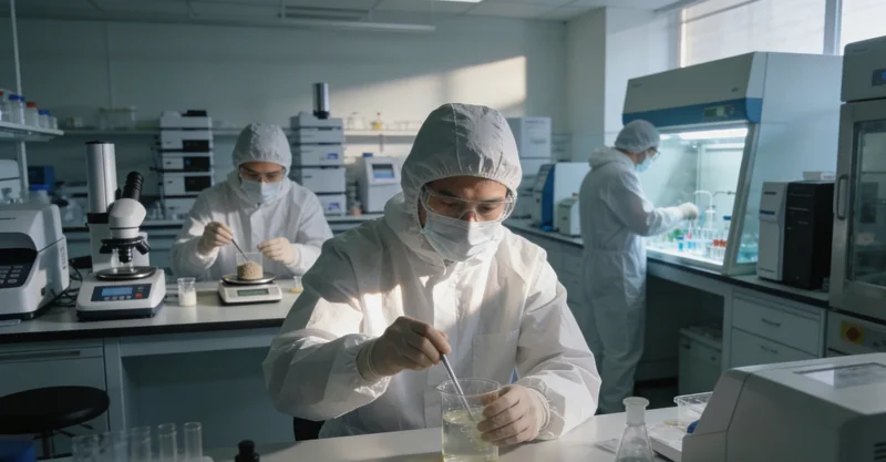 专业医生正在为咨询者详细解读基