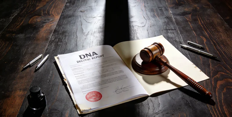 医生正在结合检测报告为患者家属