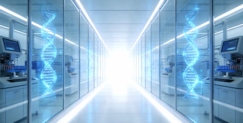 一份清晰的基因检测报告图表,展