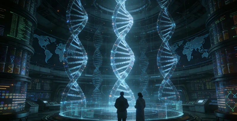 德州基因检测实验室内的下一代测