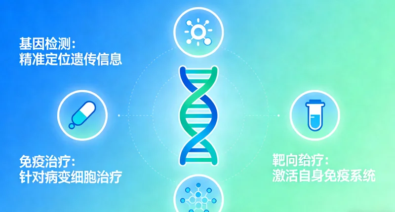 高科技实验室进行DNA测序与数