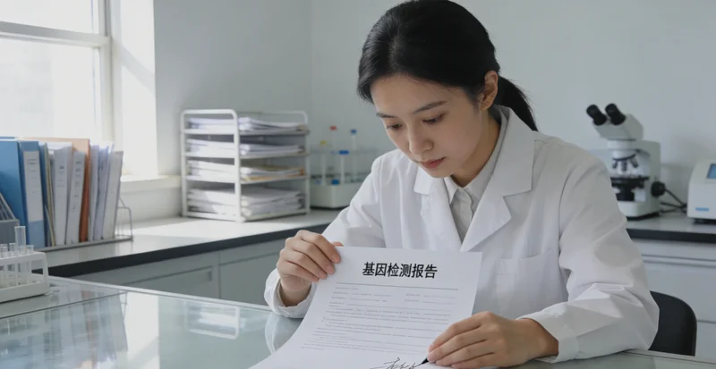 北海遗传咨询师解读基因检测报告