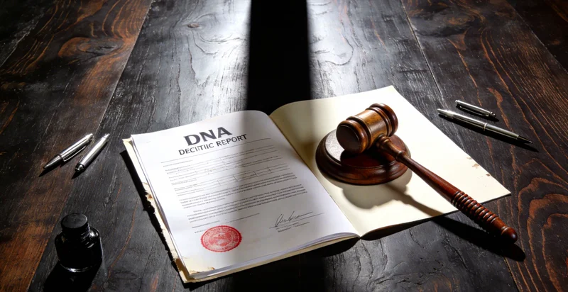 一位女性患者与医生共同查看基因