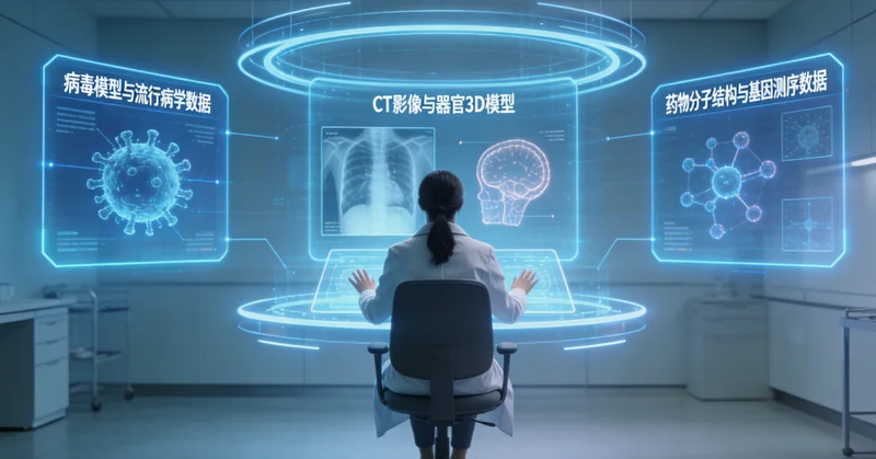 大同家庭进行遗传咨询场景