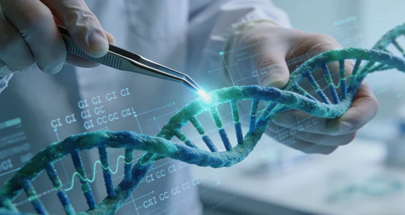 侯马基因检测实验室内部工作场景