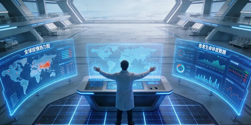 高通量基因测序实验室工作场景