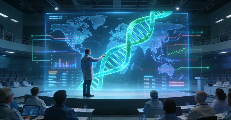 辽源家庭共同查看基因检测报告