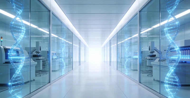 延安市民在医院咨询检测服务场景