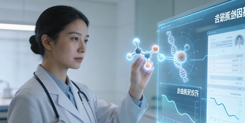 昌吉肺癌患者阅读基因检测报告并