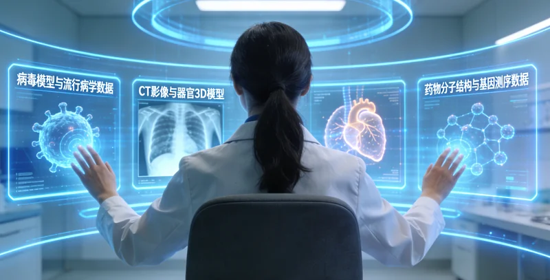 湖州医院医生为儿童进行听力检查