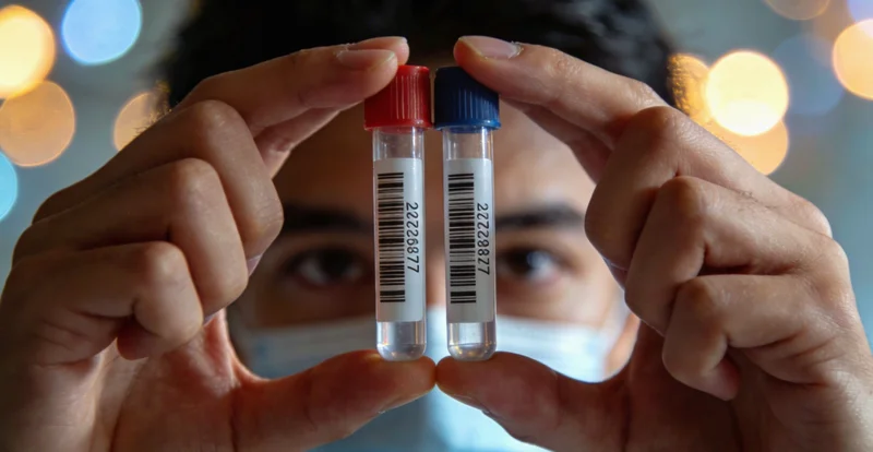 淄博家长带着孩子在医院候诊，面