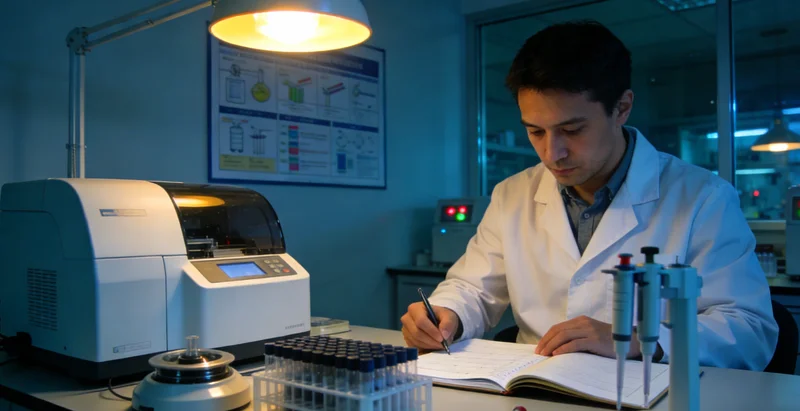 嘉峪关家庭夫妇共同查看基因检测