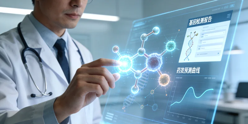 德兴患者与医生共同查看监测报告