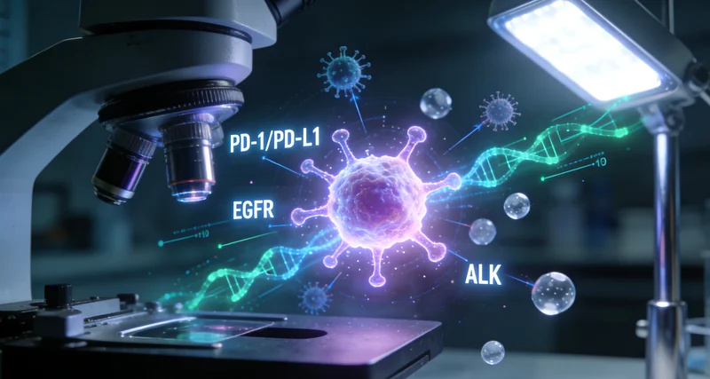 深圳患者与医生共同查看肿瘤基因