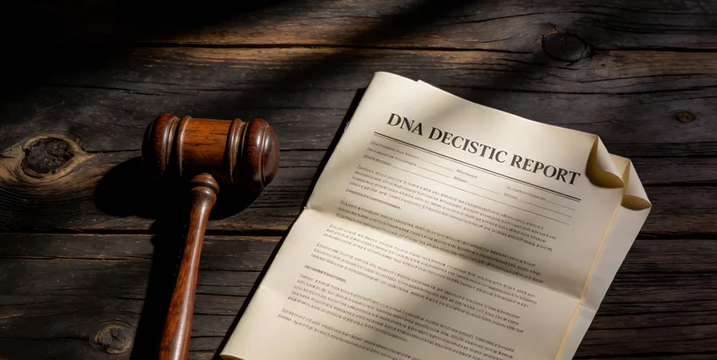 专业的遗传咨询师正用手指着基因