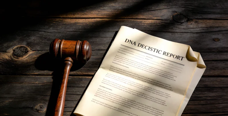 一位中年男性患者拿着检测报告，