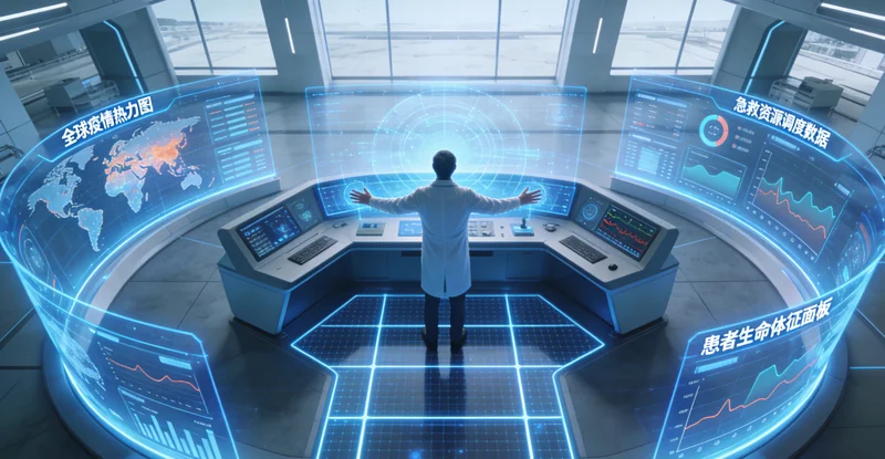 咸阳家庭共同查看健康报告讨论预