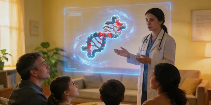 昭通遗传咨询门诊医生与咨询者沟