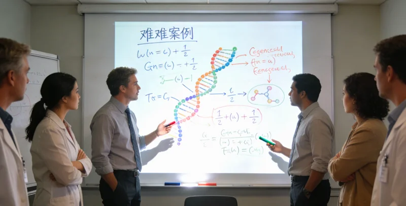 医生正在进行支气管镜检查获取肺