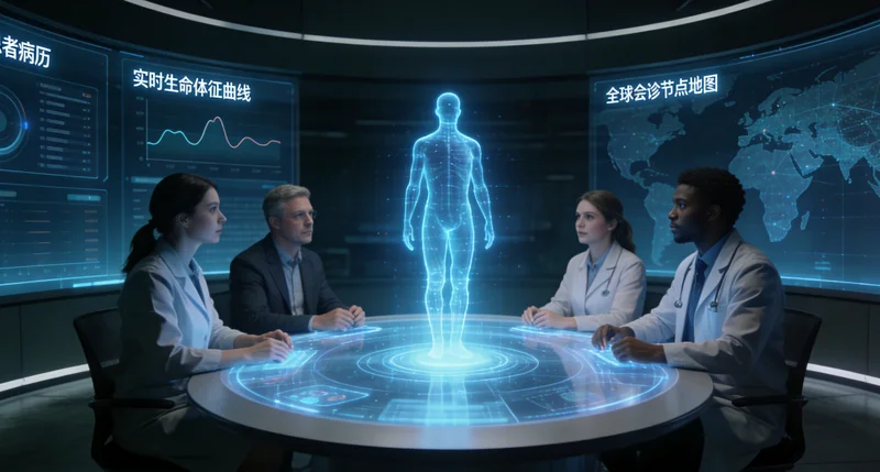 广州医院医生与肺癌康复患者家属