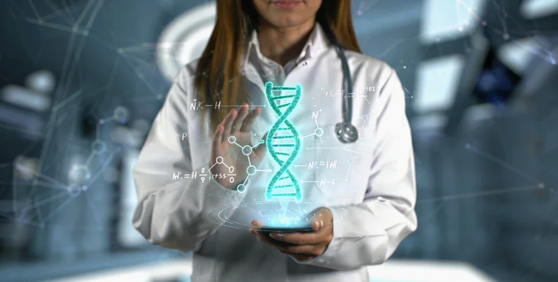 银川家长向医生出示孩子基因检测