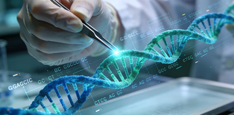 阿勒泰居民在医院进行基因检测采