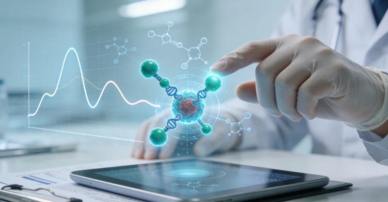 甘南家庭共同查看基因检测报告并