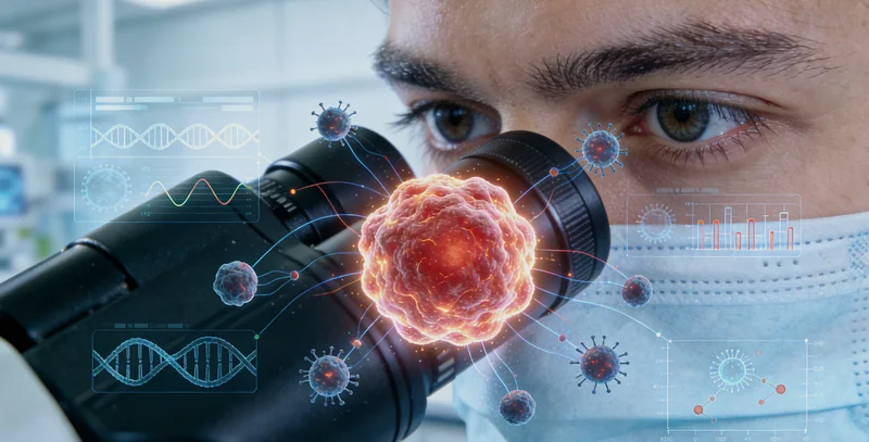 驻马店家庭与医生共同查看基因检