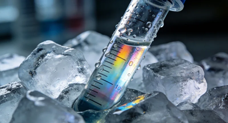 展示基因检测采样过程与专业的报