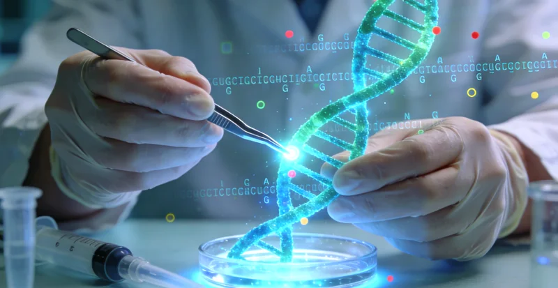 吴川基因检测实验室内部进行精密