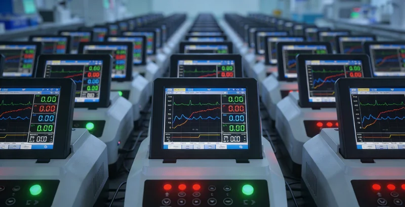 实验室专业人员正在操作高通量基