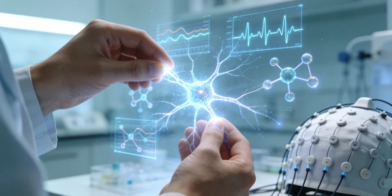 医生向四平家庭解读基因检测报告