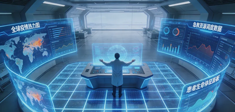 专业基因检测实验室工作场景