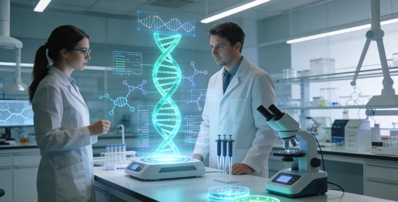 喀什基因检测实验室数据分析屏幕