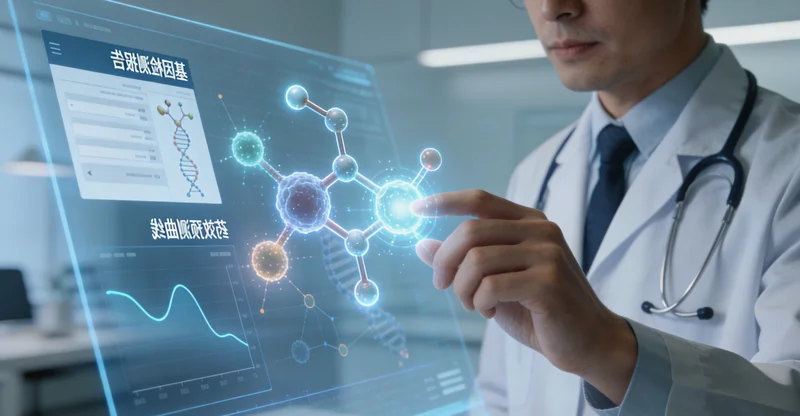 东乌旗母亲查看蚕豆病基因检测报