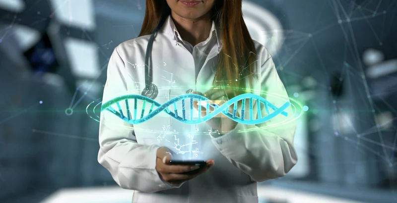 邛崃基因检测实验室内部工作场景