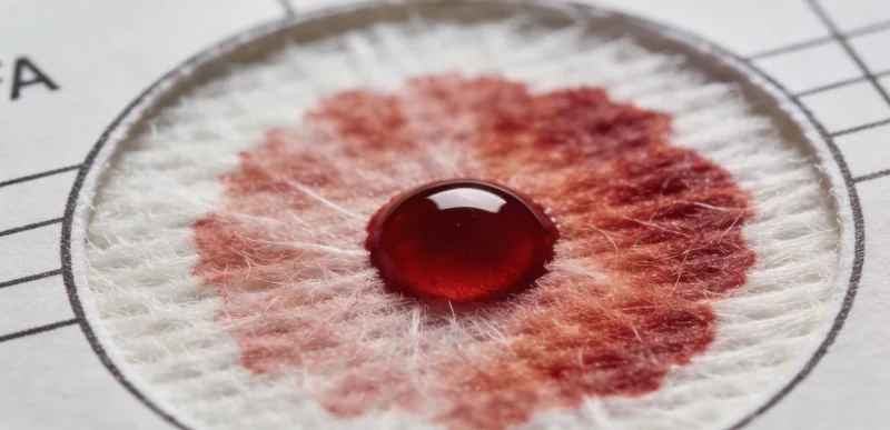 护士正在为检测者进行规范的静脉