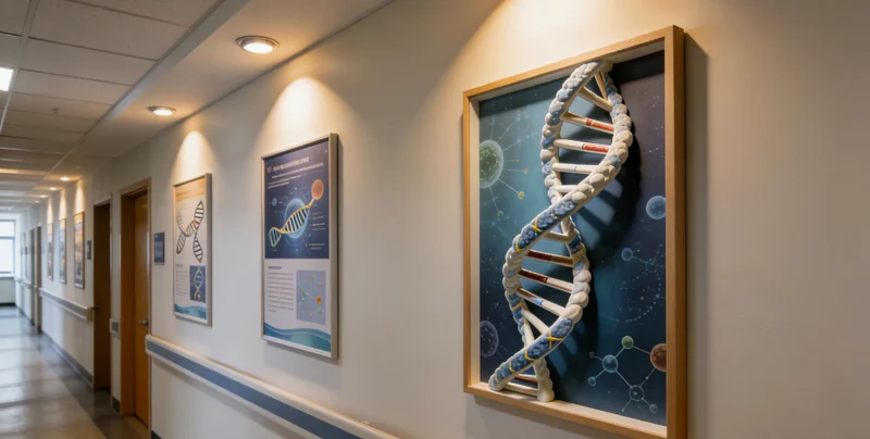 象征女性主动进行健康管理和定期