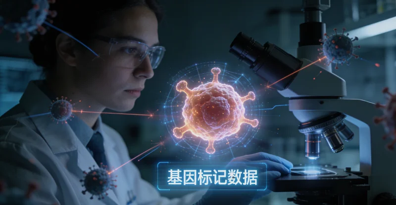 安达遗传咨询师向家庭解释基因检