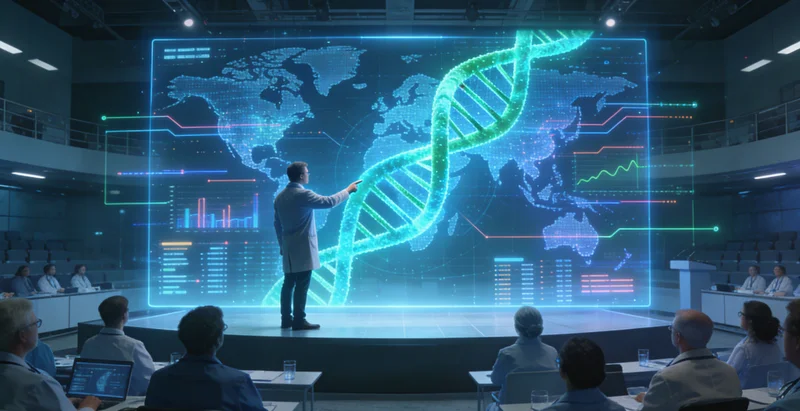 梧州医生与患者进行基因报告解读
