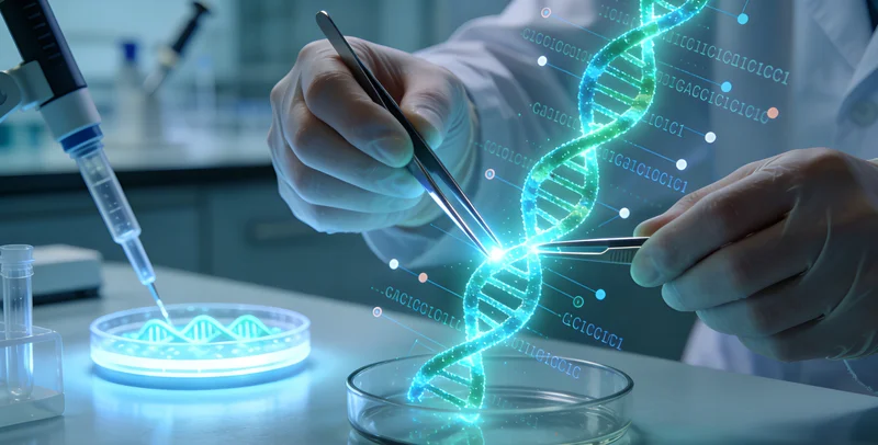 汉中实验室技术人员处理耳聋基因